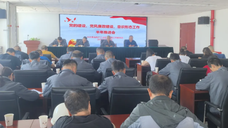 工投公司黨委召開黨的建設、黨風廉政建設、意識形態(tài)工作半年推進會