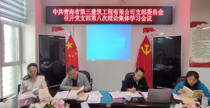 三建公司黨支部召開第八次理論集體學(xué)習(xí)會(huì) ----集團(tuán)黨委委員、紀(jì)委書記講主題教育專題黨課