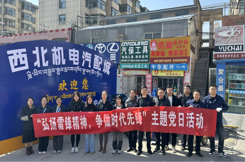 三建公司黨支部、團(tuán)支部聯(lián)合開展&ldquo;雷鋒月&rdquo;主題黨日、團(tuán)日活動