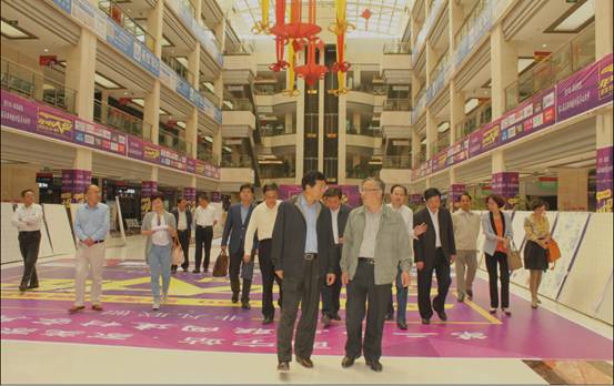 副省長王黎明一行視察朝陽物流園區(qū)，臨空經(jīng)濟開發(fā)區(qū)工作