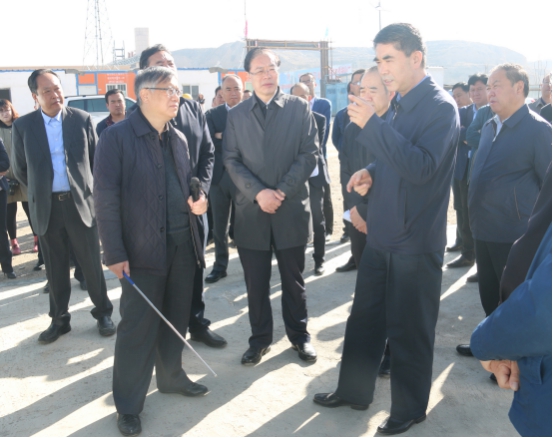 省委副書記、省長王建軍等領導一行視察海東工業(yè)園區(qū)臨空綜合經(jīng)濟園