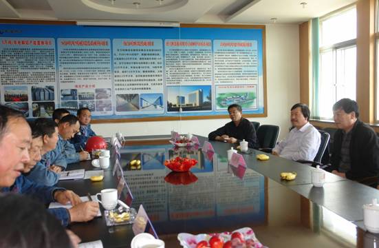 劉崇珩、馮志洪蒞臨青海物產(chǎn)北川工業(yè)物流園參觀